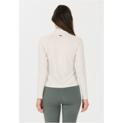 Athlecia Grina 1/2-Zip langarm Trainingsshirt Damen 1207 - vaporous gray 34