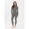 Athlecia Grina 1/2-Zip langarm Trainingsshirt Damen 1013 - gunmetal 34