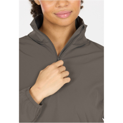 Athlecia Sharma 1/2-Zip Laufjacke Damen 1013 - gunmetal 34