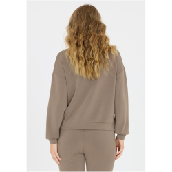 Athlecia Jillnana Crew Neck Sweatshirt Damen 1292 - greige 36
