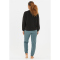 Athlecia Jillnana Crew Neck Sweatshirt Damen 1001 - black 34