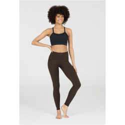 Athlecia Luxe Leggings Damen 1294 - chocolate torte 34