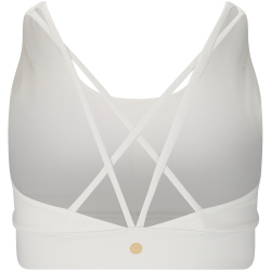 Athlecia Gaby V2 Mid Support Sport-BH Damen 1002 - white S