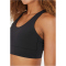 Athlecia Gaby V2 Mid Support Sport-BH Damen 1001 - black XS