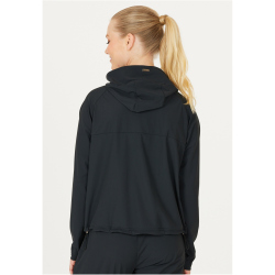 Athlecia Amisa Stretch 1/2-Zip Kapuzen-Trainingsjacke Damen 1001 - black 34