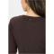 Athlecia Lankae Langarmshirt Damen 1294 - chocolate torte 34