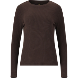 Athlecia Lankae Langarmshirt Damen 1294 - chocolate torte 40