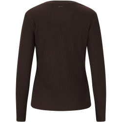 Athlecia Lankae Langarmshirt Damen 1294 - chocolate torte 40