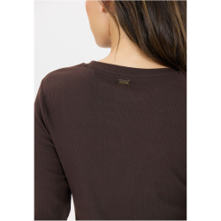 Athlecia Lankae Langarmshirt Damen 1294 - chocolate torte 40