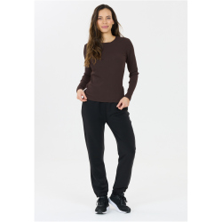 Athlecia Lankae Langarmshirt Damen 1294 - chocolate torte 40