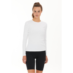 Athlecia Lankae Langarmshirt Damen 1002 - white 40