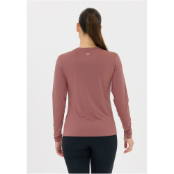 Athlecia Almi langarm Trainingsshirt Damen 4321 - rose taupe 34