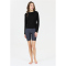 Athlecia Almi langarm Trainingsshirt Damen 1001 - black 46