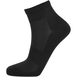 3er Pack Athlecia Comfort-Mesh Sustainable Quarter Cut Socken Damen 1001 - black 39-42
