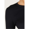 Athlecia Julee Loose Fit Seamless langarm Trainingsshirt Damen 1001 - black XXS/XS