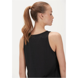 Athlecia Mota Slub Tanktop Damen 1111 - black melange 38