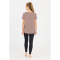 Athlecia Lizzy Slub Trainingsshirt Damen 4348 - sphinxsand 34