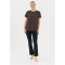 Athlecia Lizzy Slub Trainingsshirt Damen 1290 - shale 34