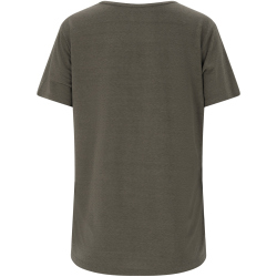 Athlecia Lizzy Slub Trainingsshirt Damen 1013 - gunmetal 48