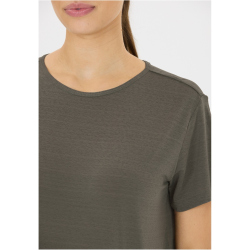 Athlecia Lizzy Slub Trainingsshirt Damen 1013 - gunmetal 48