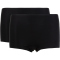 2er Pack Athlecia Mucht Seamless Hotpants Unterhosen Damen 1001A - black XXS/XS