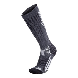 UYN Kaschmir Skisocken Damen grey stone/pearl 35-36