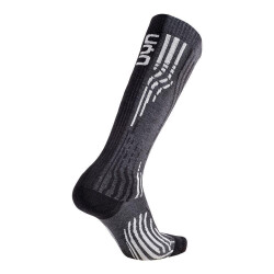 UYN Kaschmir Skisocken Damen grey stone/pearl 35-36