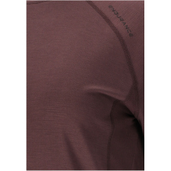 ENDURANCE Joan langarm Laufshirt Damen 4261 - huckleberry 36