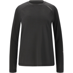 ENDURANCE Joan langarm Laufshirt Damen 1001 - black 36