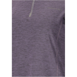 ENDURANCE Canna V2.0 Melange 1/2-Zip Laufshirt Damen 4371 - graystone 34