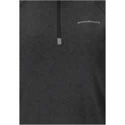 ENDURANCE Canna V2.0 Melange 1/2-Zip Laufshirt Damen 1111...