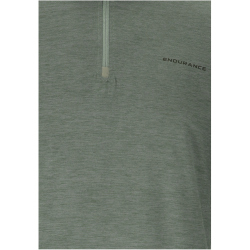 ENDURANCE Tune V2 Melange 1/2-Zip Laufshirt Herren 3058 -...