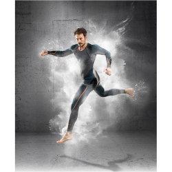 UYN Ambityon langarm Funktionsshirt melange Herren black...