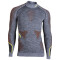 UYN Ambityon Funktionsshirt Turtleneck Herren black melange/orange/yellow S/M