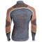 UYN Ambityon Funktionsshirt Turtleneck Herren black melange/orange/yellow S/M