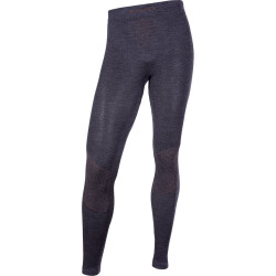 UYN Fusyon Cashmere lange Funktionsunterhose Herren grey rock/brown L/XL