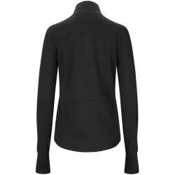 ENDURANCE Chaba 1/2-Zip Laufshirt Damen 1001 - black 36
