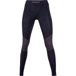 UYN Fusyon Cashmere lange Funktionsunterhose Damen grey stone/copper S/M