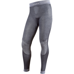 UYN Cashmere Shiny lange Funktionsunterhose Herren celebrity silver XXL