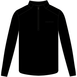 ENDURANCE Armin 1/2-Zip Midlayer Herren 1001 - black 4XL