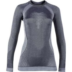 UYN Cashmere Shiny langarm Funktionsshirt Damen celebrity silver L/XL