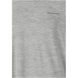 ENDURANCE Abdon Melange T-Shirt Kinder 1005 - light grey...