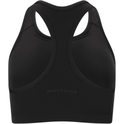ENDURANCE Alanie Mid Support Sport-BH Damen 1001 - black XS