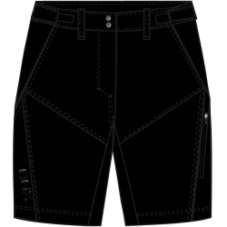ENDURANCE Balhia 2in1 Fahrradshorts Damen 1001 - black XS...