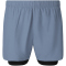 ENDURANCE Kros 2in1 Laufshorts Herren 2182 - flint stone S