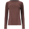 ENDURANCE Halen Seamless langarm Trainingsshirt Damen 4261 - huckleberry XXS/XS