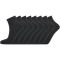 8er Pack ENDURANCE Mallorca Quarter Socken 1001 - black 31-34