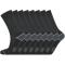8er Pack ENDURANCE Hoope Crew Socken 1001 - black 31-34