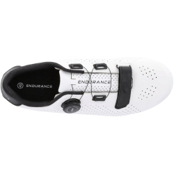 ENDURANCE Kukanol Rennrad Fahrradschuhe 1002 - white 36