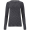 ENDURANCE Crina Seamless Melange Langarmshirt Damen 1001 - black S/M